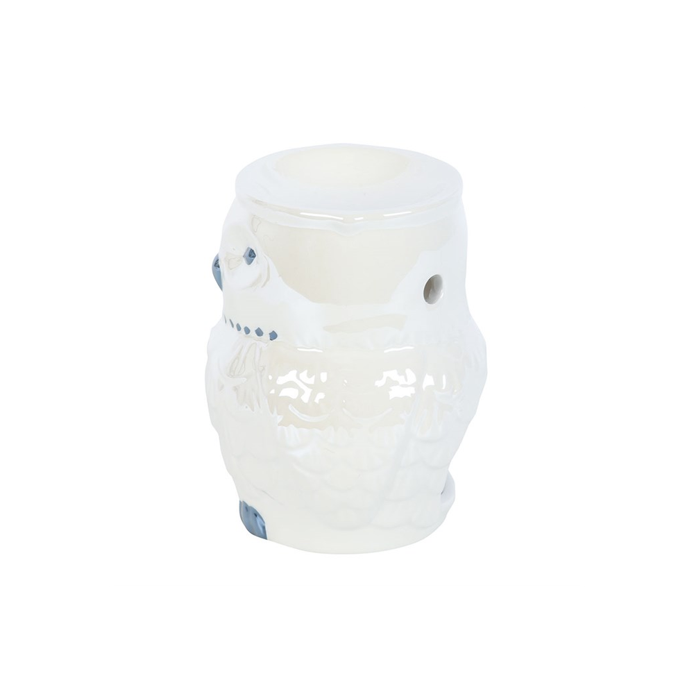 Owl Shaped Iridescent Oil Burner