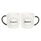 Poison and Arsenic Couples Mug Set
