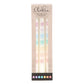 Set of 3 Chakra Balancing Taper Dinner Candles
