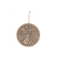 Bronze Midnight Hare Terracotta Plaque