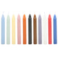 Pack of 12 Mixed Colour Spell Candles