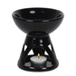 Black Deep Bowl Oil Burner