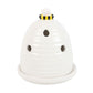White Beehive Incense Cone Holder