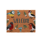 Natural British Garden Birds Doormat
