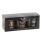 Dark Forest Votive Candle Trio