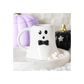 Mr Boo Ghost Shaped Mug with Bow Tie
