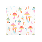 23cm Medium Funky Fungi Mushroom Print Gift Bag