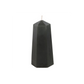 Protection Crystal Candle with Rough Black Obsidian