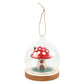 Mushroom House Glass Dome Hanging Decoration