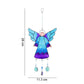 27cm Blue Angel Suncatcher