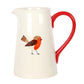 Large Robin Flower Jug