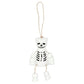 White Skeleton Terracotta Pot Man