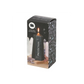 Protection Crystal Candle with Rough Black Obsidian