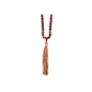 Self Expression Rosewood & Tiger's Eye Mallah Necklace