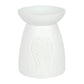 White Ceramic Angel Wings Oil Burner