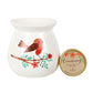 Garden Robin Wax Melt Burner Gift Set