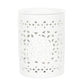 White Matte Cut Out Oil Burner