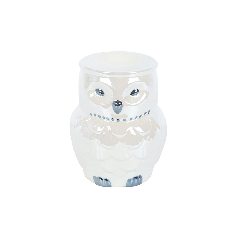 Owl Shaped Iridescent Oil Burner