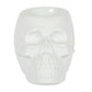 White Skull Oil Burner