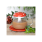 Glass Mushroom Mug and Saucer