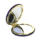 Navy Bee Compact Mirror